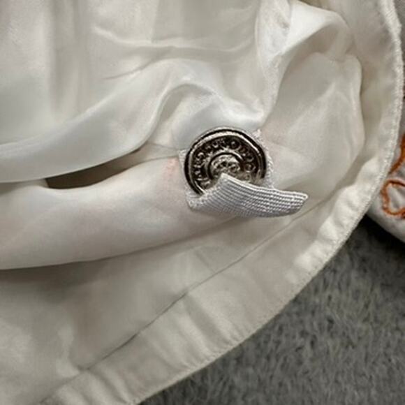 Vintage Alex Kim Women's Large Floral Embroidered Jacket Button Up Lined‎ EUC - Picture 6 of 11